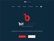 Tablet Screenshot of bit-metrics.com